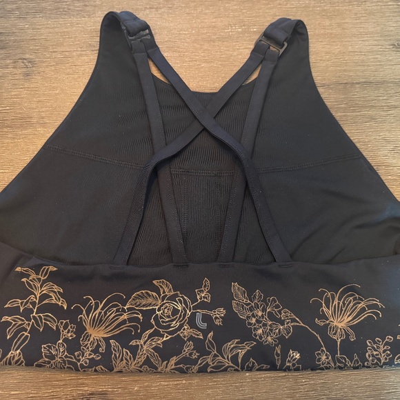 🧘🏽‍♀️ LOLË  Burst Up Bra (Golden bloom)  - Women's Sz Large - Picture 7 of 10